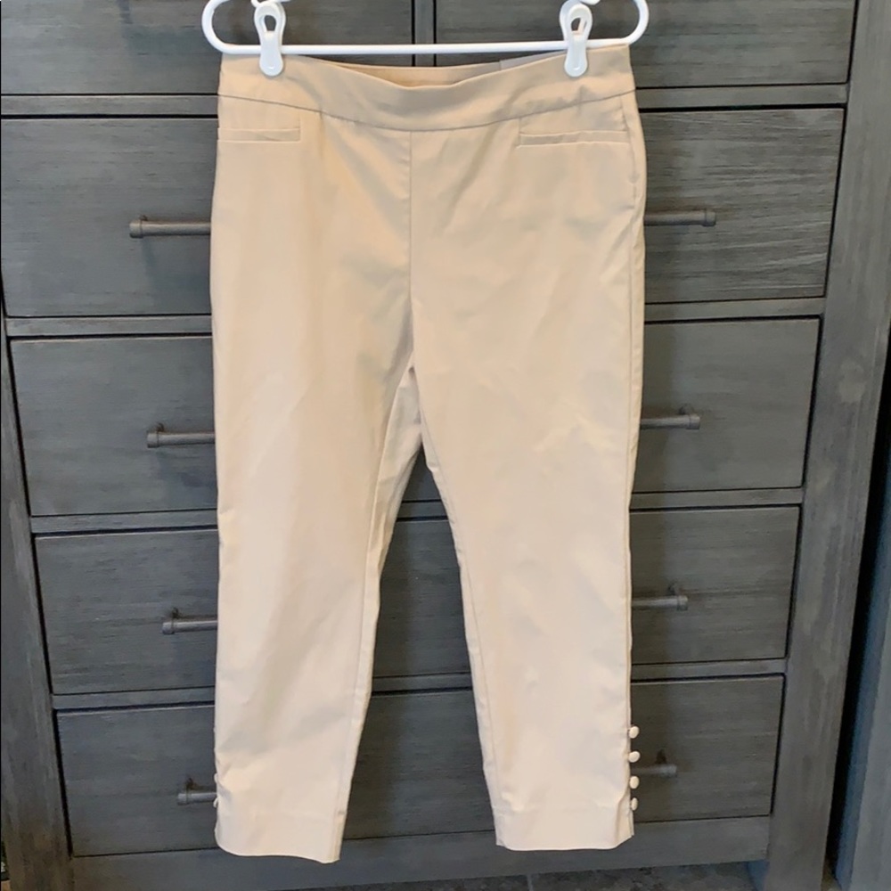 Chico’s Sand (Khaki color) Ankle Pants